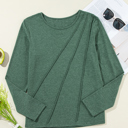  Autumn Asym Layering Long Sleeve Top | S-2XL