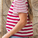  Urban Wave Stripe Top | S-XL