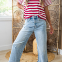  Urban Wave Stripe Top | S-XL