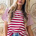  Urban Wave Stripe Top | S-XL