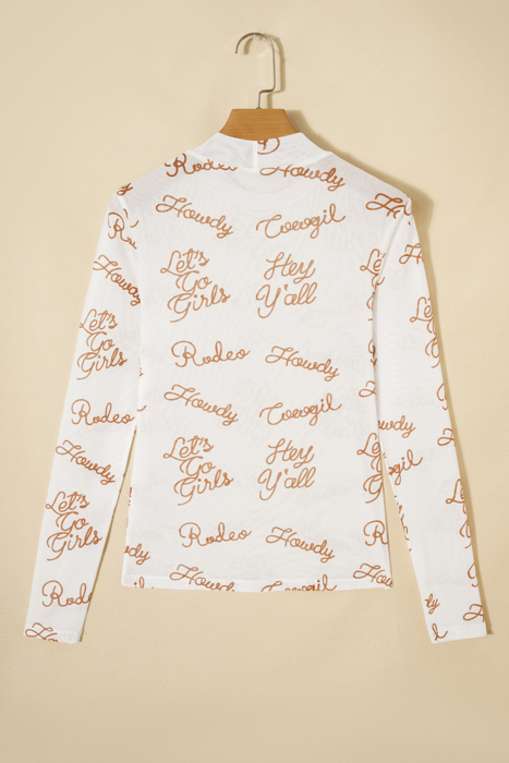 Hey Y’all Rodeo Mesh Top | S-XL