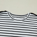  Coastal Stripe Button-Cuff Top | S-XL