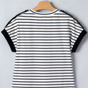  Coastal Stripe Button-Cuff Top | S-XL