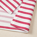  Sailaway Textured Stripe  Button Detail Tee | S-XL