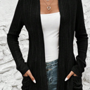  Everyday Ribbed Pocket Cardigan | S-XL
