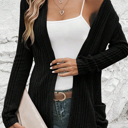  Everyday Ribbed Pocket Cardigan | S-XL