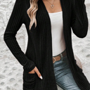  Everyday Ribbed Pocket Cardigan | S-XL