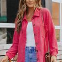  Button Up Waffle Knit Casual Shirt | S-2XL