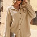  Button Up Waffle Knit Casual Shirt | S-2XL