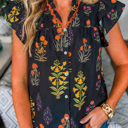  Flora Charm Lace Blouse | S-XL
