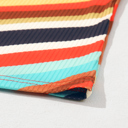  Wavy Striped Buttoned V Neck Tank Top | S-XL