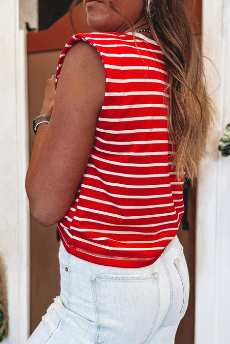 Sunny Day Rib Tank | S-XL