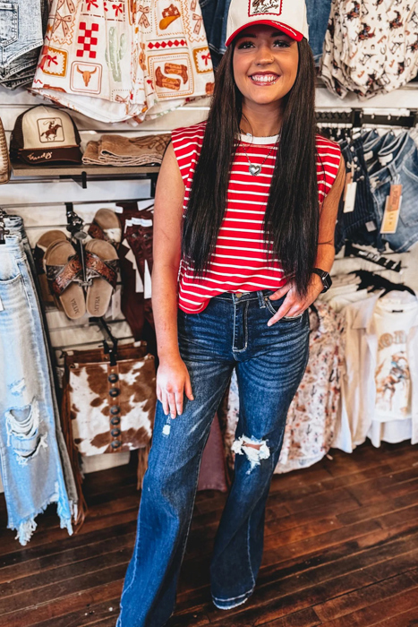 Sunny Day Rib Tank | S-XL