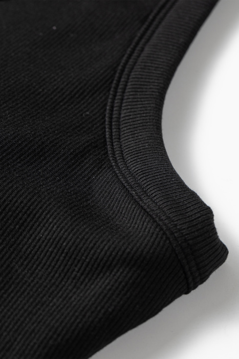Slim-Fit Ribbed Padded Tank Top | S-XL