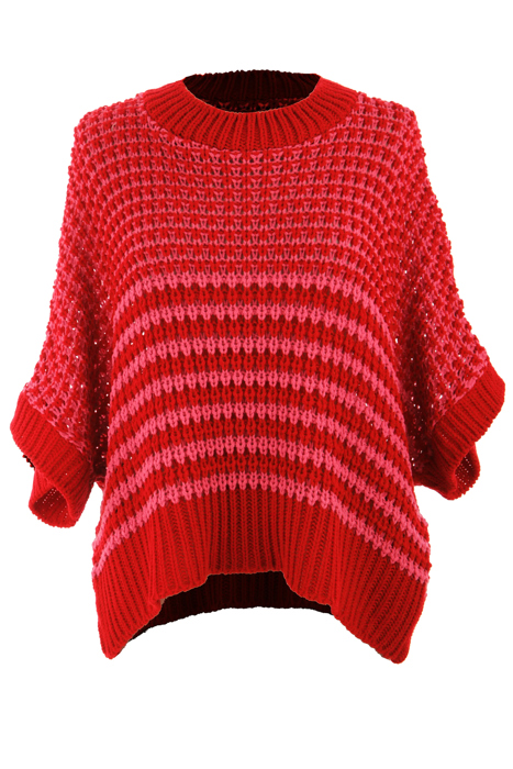 The Draped Slouch 3/4 sleeve Sweater | S-XL
