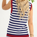  Harbor Stripe Pointelle Top | S-XL