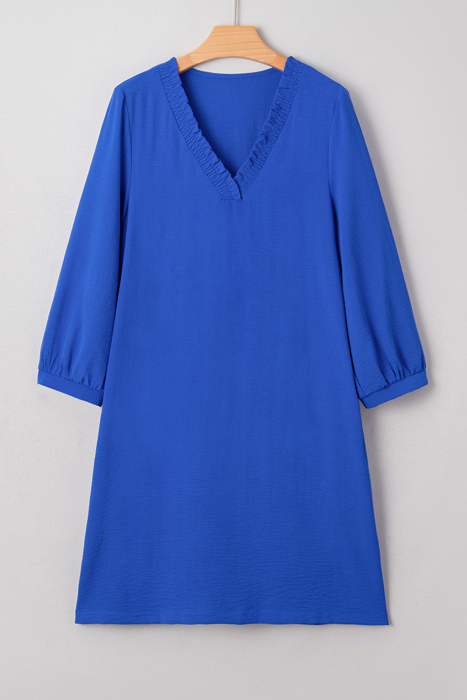 The Effortless Frill Dress | S-XL