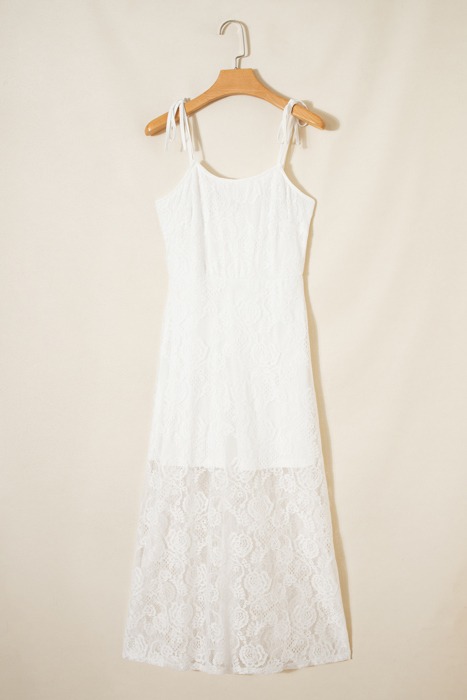 Lace Reverie Tie-Shoulder Dress | S-XL