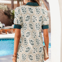  Petal Mosaic Mini Dress | S-XL
