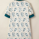  Petal Mosaic Mini Dress | S-XL