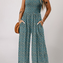  Flora Belle High-Waist Jumpsuit | S-XL