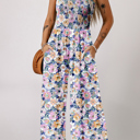  Flora Belle High-Waist Jumpsuit | S-XL