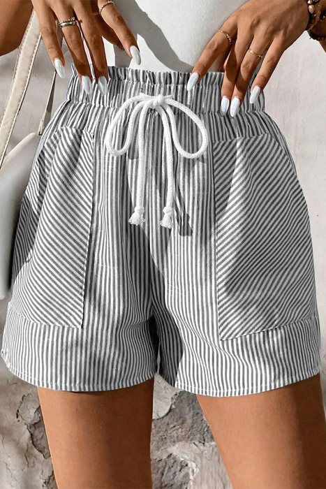 Seaside Stripe Pocket Shorts | S-XL