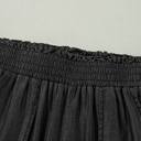  Side Pockets High Waist Wide Leg Lightweight Jeans-Like Pants | S-XXL
