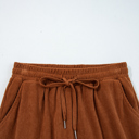  Cozy Season Babe Elastic Waist Corduroy Pants with Pockets | S-XL