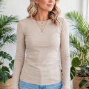  Dainty Bloom Lace Cuff Top | S-XL