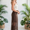  Serelle Patchwork Hem Lace Skirt | S-XL