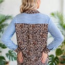  Safari Chic Patchwork Button Shirt | S-XL