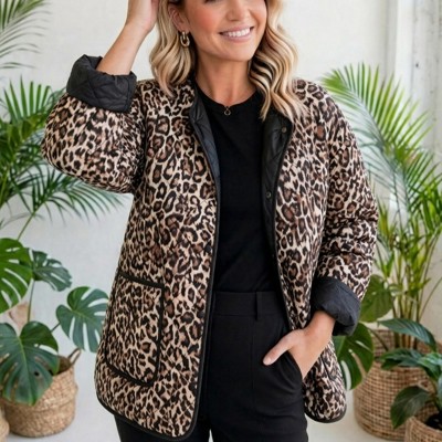 Spotted Darling Quilted Jacket | S-XL