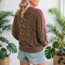  Spotted & Striped Cozy Pullover Sweatshirt | S-XL