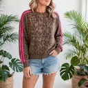  Spotted & Striped Cozy Pullover Sweatshirt | S-XL