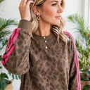  Spotted & Striped Cozy Pullover Sweatshirt | S-XL