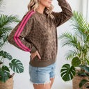  Spotted & Striped Cozy Pullover Sweatshirt | S-XL