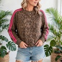  Spotted & Striped Cozy Pullover Sweatshirt | S-XL