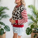  Cozy Crush Leopard Stripe Cropped Cardigan | S - XL