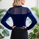  Ethereal Velvet Patch Casual Pullover | S-XL