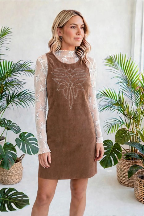 Autumn Bloom Sheer Lace Top | S-L