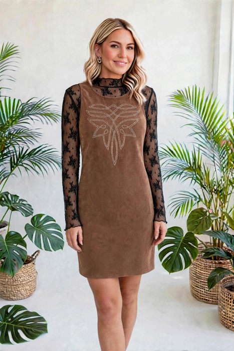 Autumn Bloom Sheer Lace Top | S-L