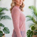  Autumn Bloom Sheer Lace Top | S-L