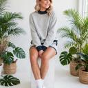  Dottie Darling Patchwork Mock Neck Set | S-XL