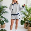  Dottie Darling Patchwork Mock Neck Set | S-XL