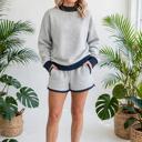  Dottie Darling Patchwork Mock Neck Set | S-XL