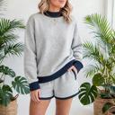  Dottie Darling Patchwork Mock Neck Set | S-XL