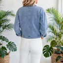  Blue Belle Studded Zipper Denim Jacket | S-XL