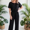  Elevé Grace Belted Jumpsuit | S-2XL