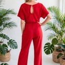  Elevé Grace Belted Jumpsuit | S-2XL